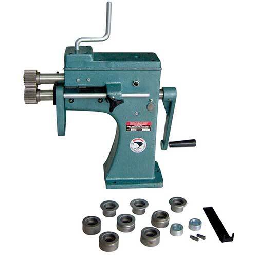 Bramley SJ2 Manual Sheetmetal Swage, Jenny & Wiring Machines 16 swg (1.6mm Capacity) - AIMS Industrial Supplies