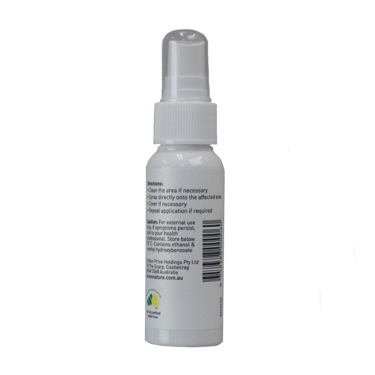 Brave Nature Antiseptic Itch Relief Spray 50ml2