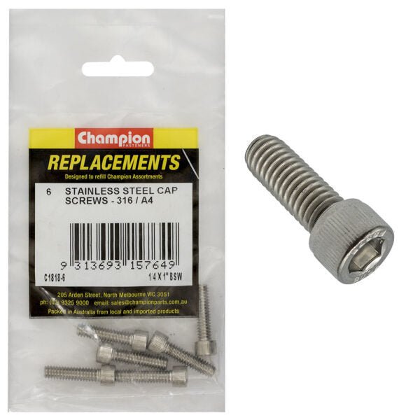 BSW Socket Head Cap Screw (316) Assortment Refill - AIMS Industrial Supplies