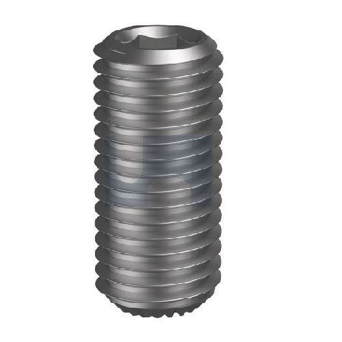 BSW Socket Set Grub Screw - High Grade Alloy Steel Plain Finish - AIMS Industrial Supplies