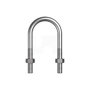 BSW U Bolt Round Kit HEC / Mild Steel Hot Dip Galvanised1