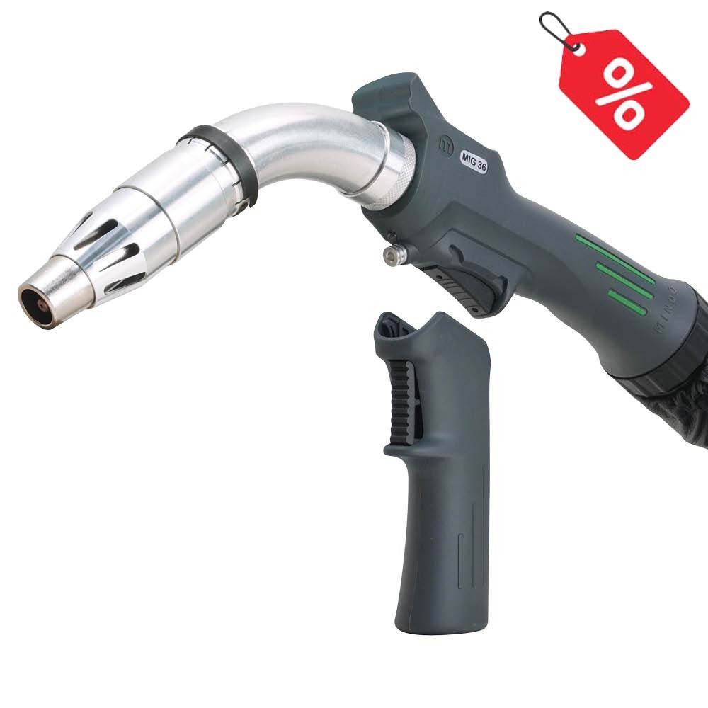 BT Weld Fume Extraction MIG Torch 340A - 36 Style