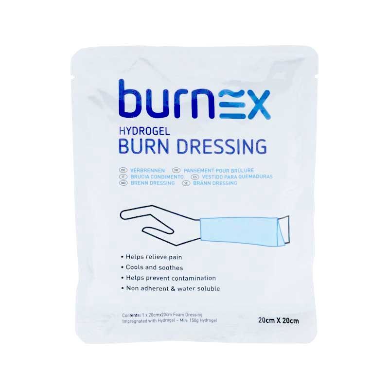 Burnex Hydrogel Burn Dressing 20 x 20cm
