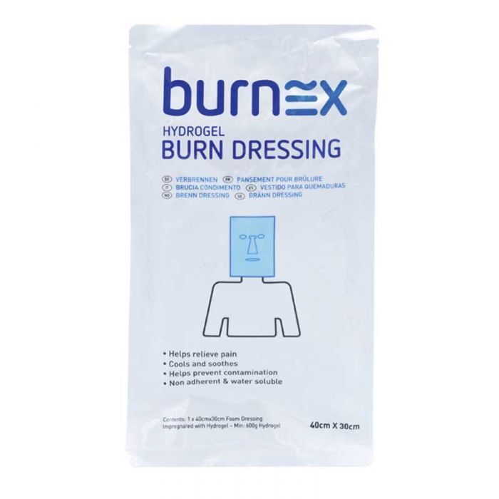Burnex Hydrogel Burn Dressing 40 x 30cm