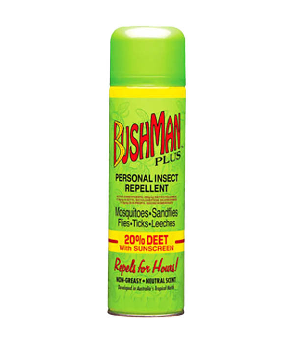 Bushman Plus Personal Insect Repellent Aerosol 20% Deet 350g