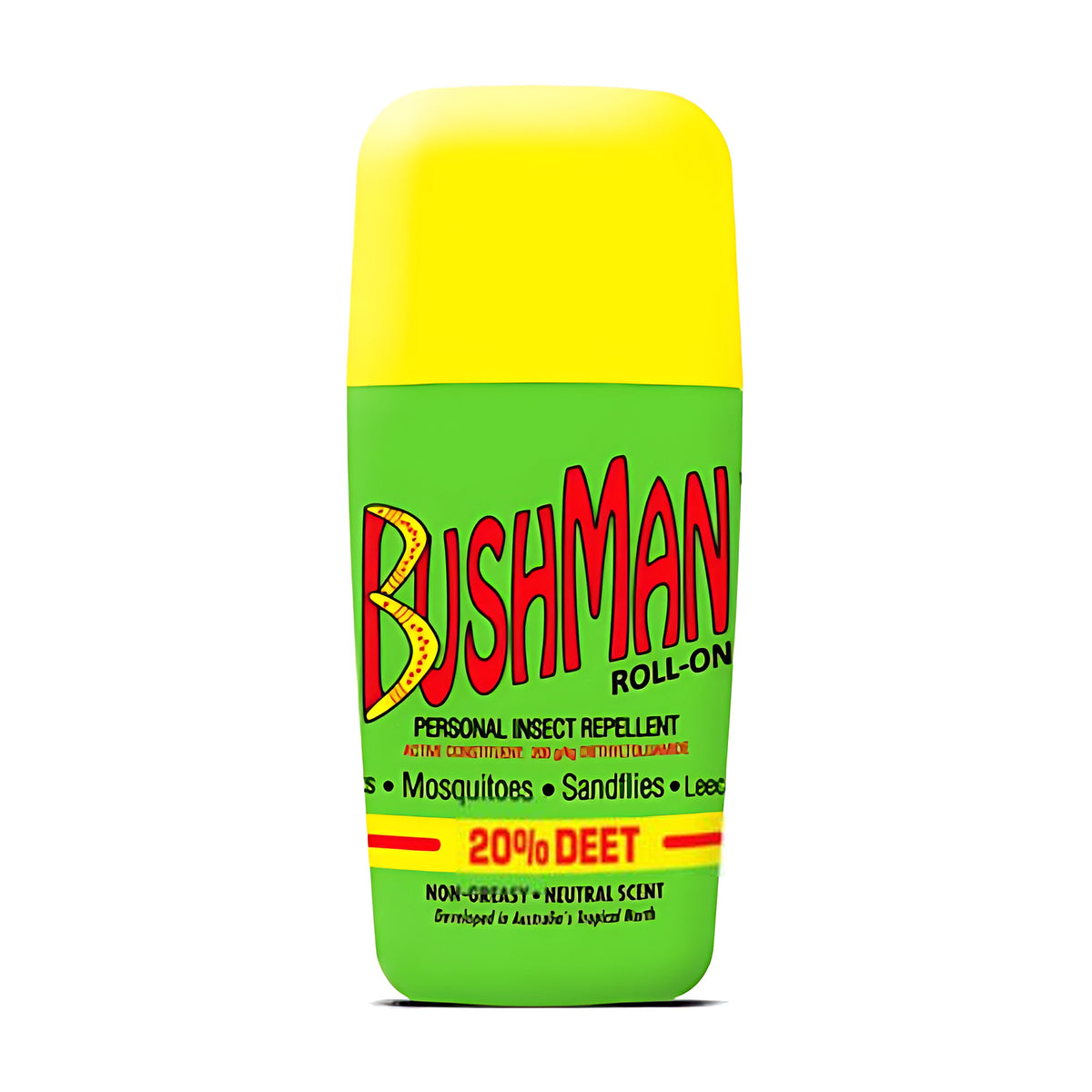 Bushman Roll-On Personal Insect Repellent 20% Deet 65g