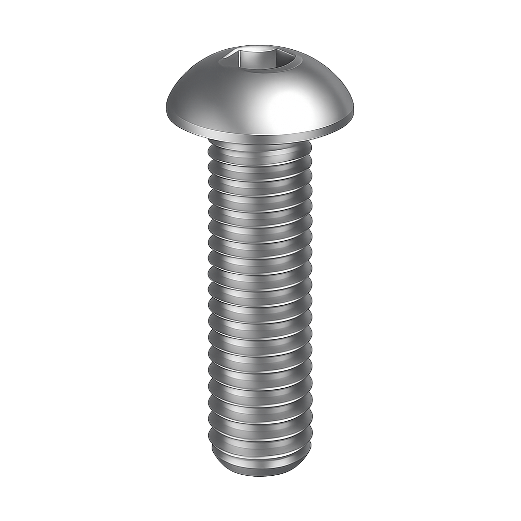 Button Head Socket Screw Alloy 12.9 Plain - AIMS Industrial Supplies