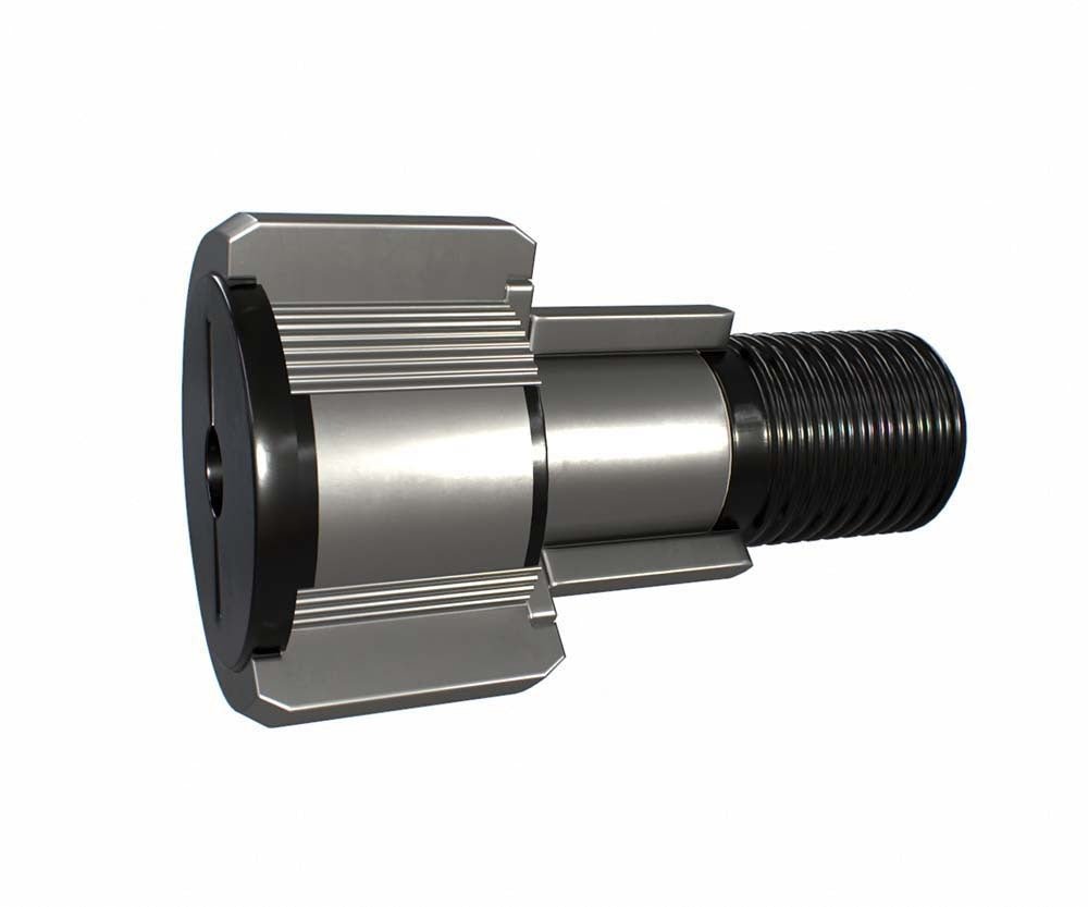 Cam Follower Eccentric Collar Full Complement Crowned - AIMS Industrial Supplies