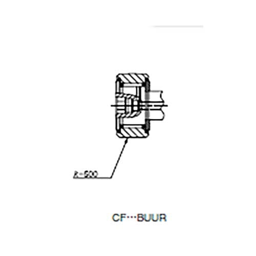 Cam Follower Stainless Steel 2RS Crowned Outer Ring - AIMS Industrial Supplies