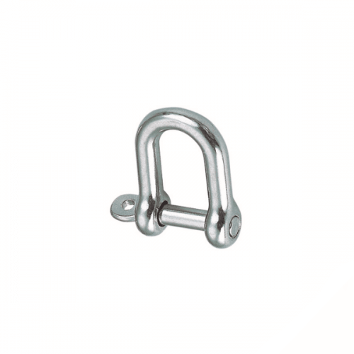 Captive Pin D Shackle - 316 Stainless Steel - AIMS Industrial Supplies