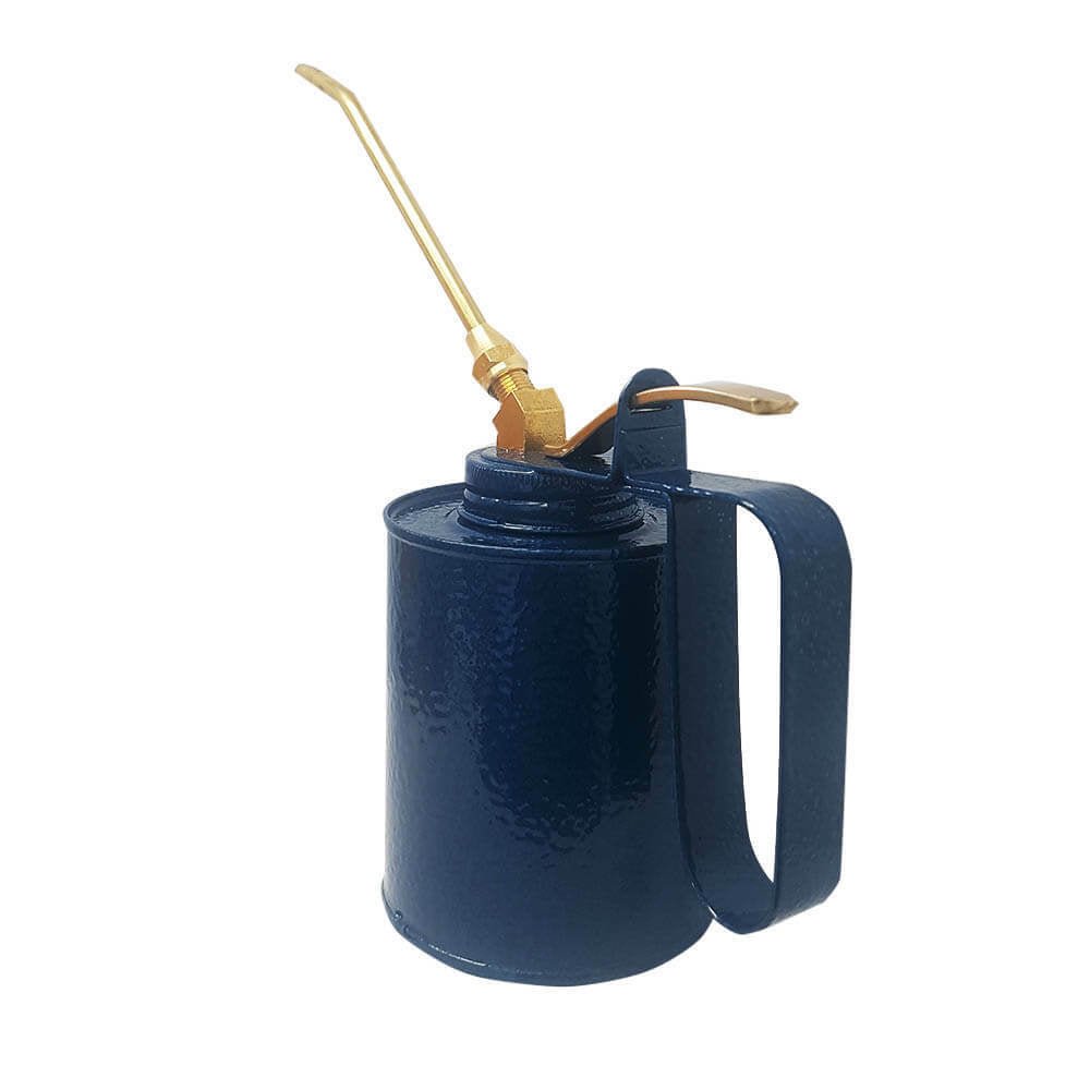 Cesco 600ml Brass Oil Can with Fixed Spout - AIMS Industrial Supplies