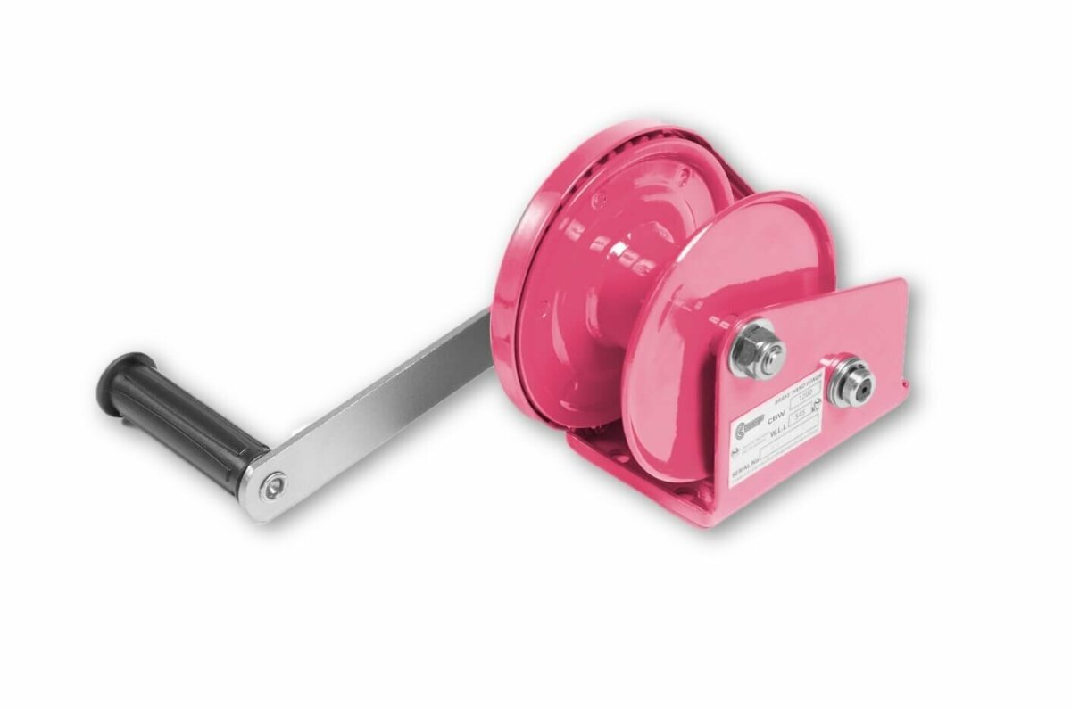Challenger Manual Hand Winch with Brake (370 - 1200 kg) - AIMS Industrial Supplies