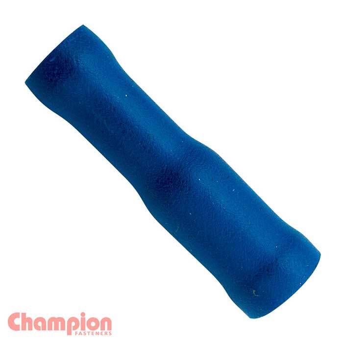 Champion 201F Crimp Terminal Bullet Female Blue 4mm - 100/Pack