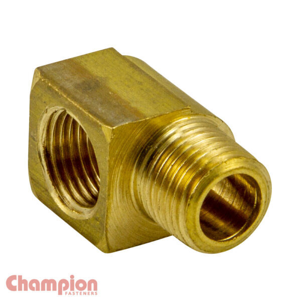 Champion 2501E Brass Elbow Male & Female 1/8 x 1/8"1