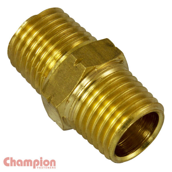 Champion 2701 BSP Hexagon Nipple 1/8" Fitting
