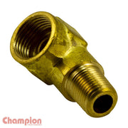 Champion 812 Flare Elbow 90° Brass 3/8 x 1/8" No.81