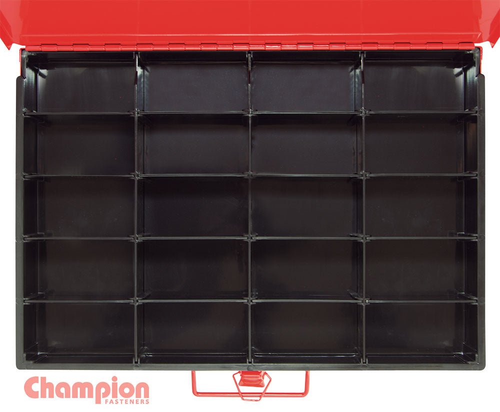 Champion Adjustable Storage Box ( 20 Compartments ) - DS20ADJ - AIMS Industrial Supplies