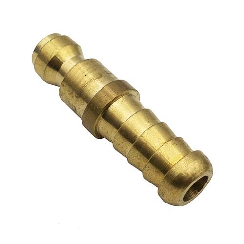 Champion B206-10 Airline 5/16" Hose Barb Nipple Brass (Ryco) - 10/Pack