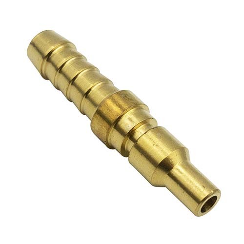 Champion B315B-10 Airline 5/16" Hose Barb Nipple Brass (Jamec) - 10/Pack