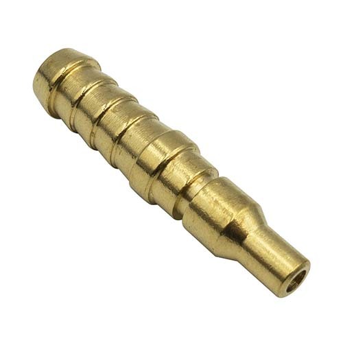 Champion B316B-10 Airline 3/8" Hose Barb Nipple Brass (Jamec) - 10/Pack