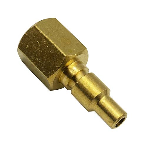 Champion B31F-10 Airline 1/4" Female Nipple Brass (Jamec) - 10/Pack