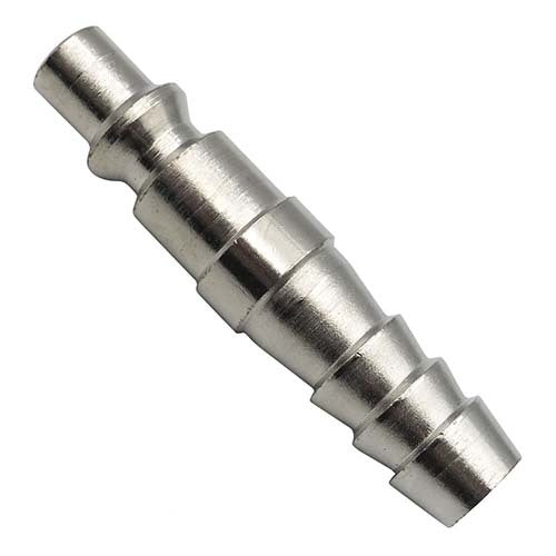 Champion B516B-10 Airline 3/8" Hose Barb Nipple Steel (ARO) - 10/Pack