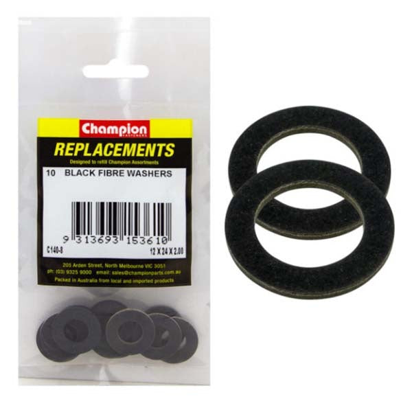 Champion Black Fibre Washer1