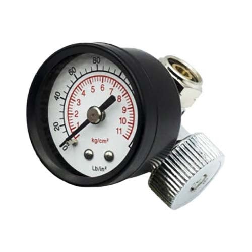 Champion BREG02 1/4" In-Line Regulator With Gauge Steel - Pack of 3 - AIMS Industrial Supplies
