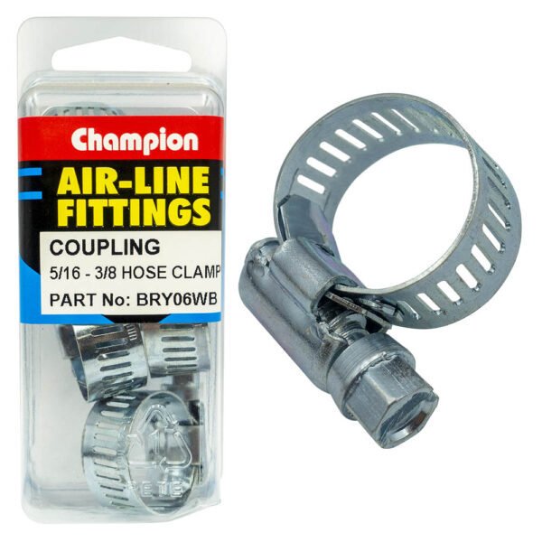 Champion BRY06WB Airline Hose Clamp 10 - 12mm - 4/Pack - AIMS Industrial Supplies