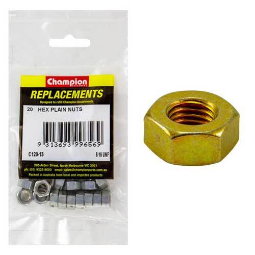 Champion C120-13 5/16" UNF Hexagon Nut -  20/Pack