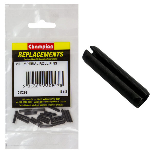 Champion C1421-8 Imperial Roll Pin 1/8 x 5/8" - 20/Pack