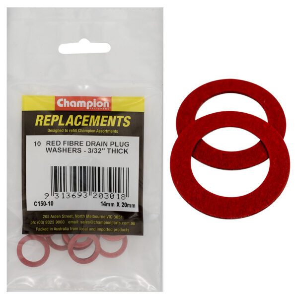 Champion C150-10 Fibre Washer 14 x 20mm - 10/Pack