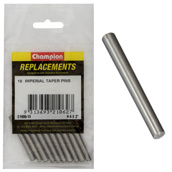 Champion C1690-13 #4 X 2" Taper Pin - 10/Pack