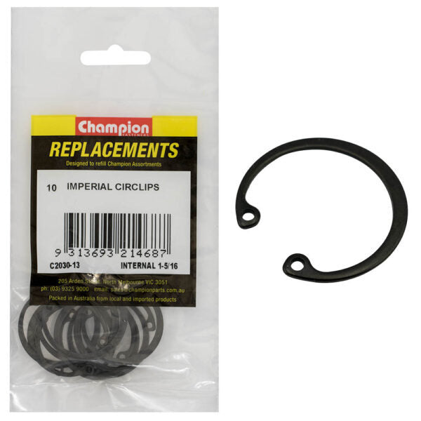 Champion C2030-13 Internal Circlip Imperial 1-5/16" -  10/Pack