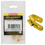 Champion C2040-23 Crimp Terminal-Male-Push On 2 Way Connector 153V - 10/Pack - AIMS Industrial Supplies