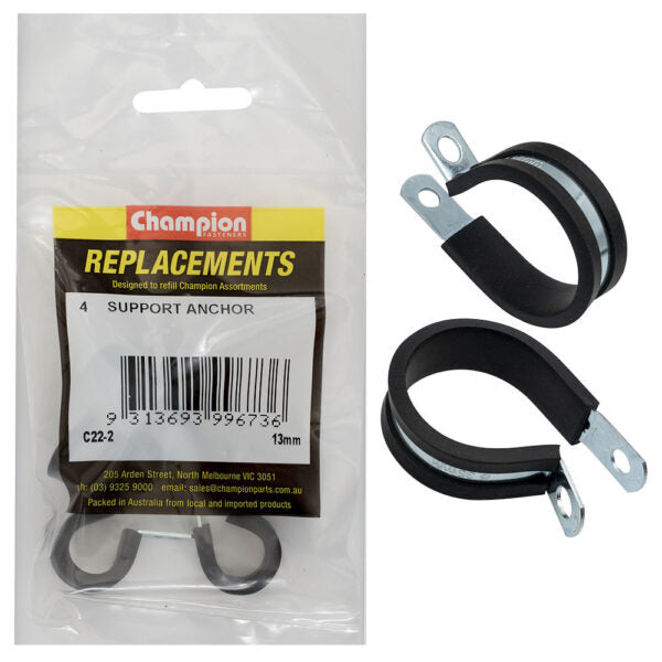 Champion C22-2 Support Anchor 13mm -  4/Pack