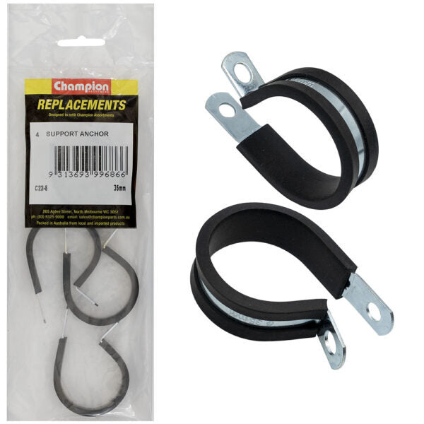 Champion C22-6 Support Anchor 35mm -  4/Pack