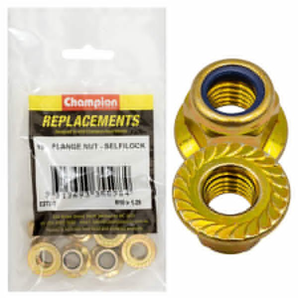 Champion C272 Self-Locking Hex Flange Nut Nylon Insert - AIMS Industrial Supplies