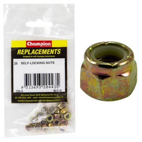 Champion C300-10 Locking Nut M6 x 1.00mm -  20/Pack