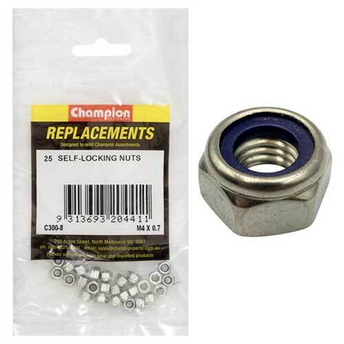 Champion C300-8 Locking Nut M4 x 0.7mm -  25/Pack