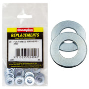 Champion C330-5 Flat Steel Washer M10 x 21 x 1.6mm- 30/Pack1