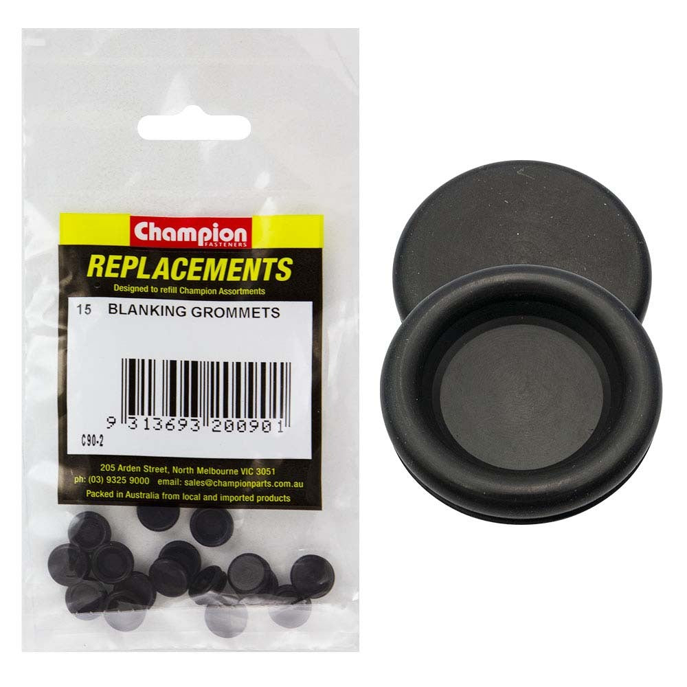 Champion C90-2 Rubber Blanking Grommet 10mm - 15/Pack