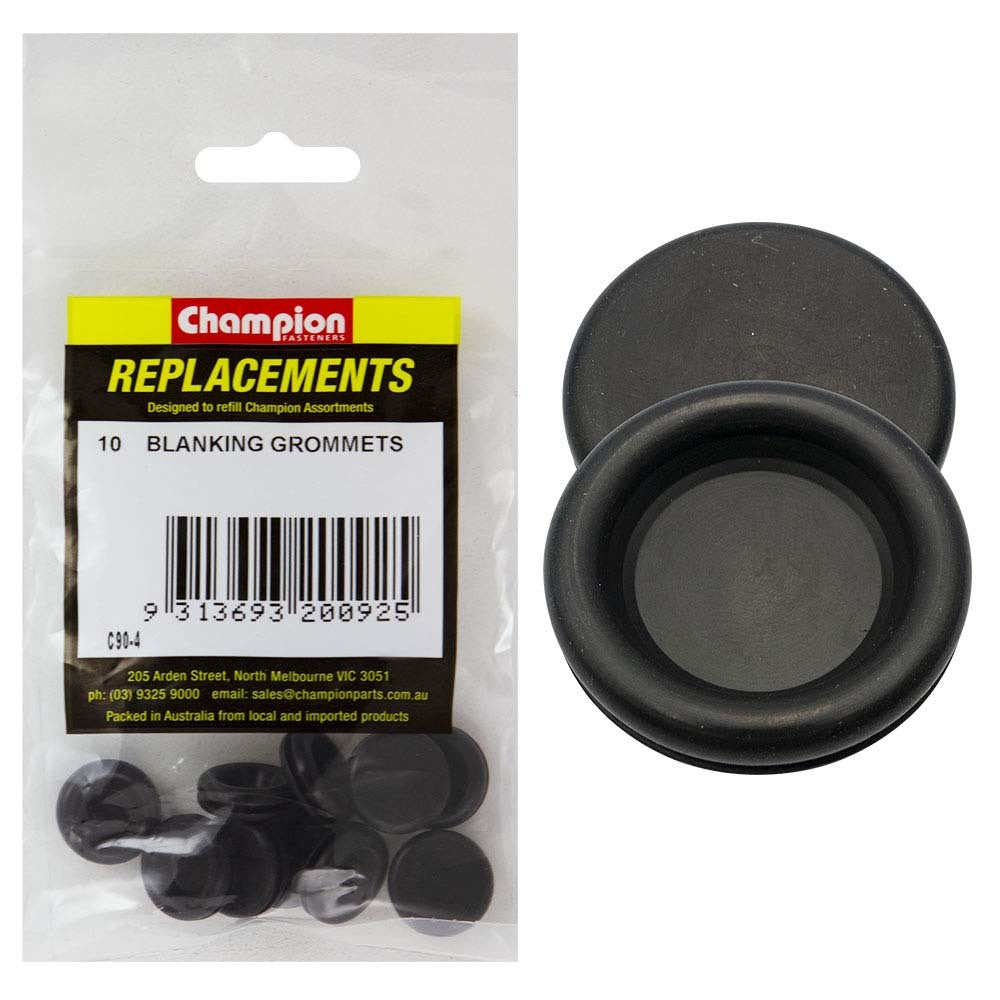 Champion C90-4 Rubber Blanking Grommet 16mm - 10/Pack