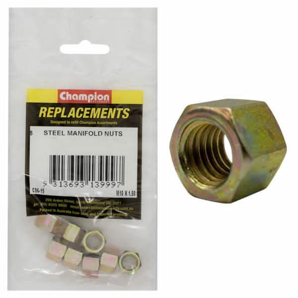 Champion C96 Hex Nut Manifold Steel - Metric - AIMS Industrial Supplies