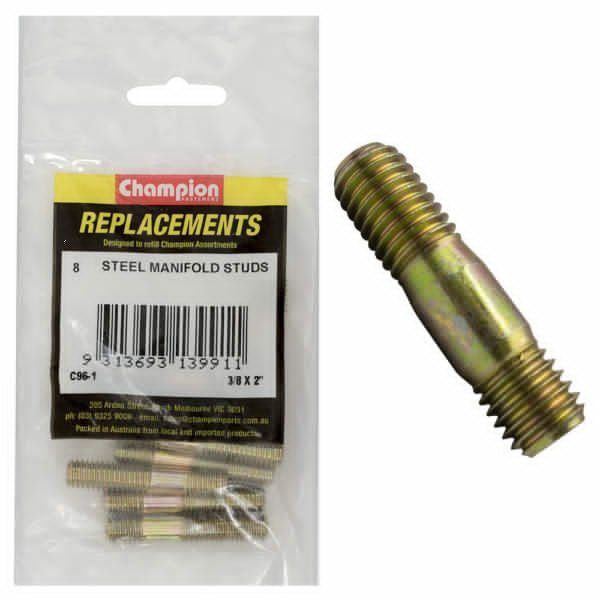 Champion C96 Manifold Stud - UNC - AIMS Industrial Supplies