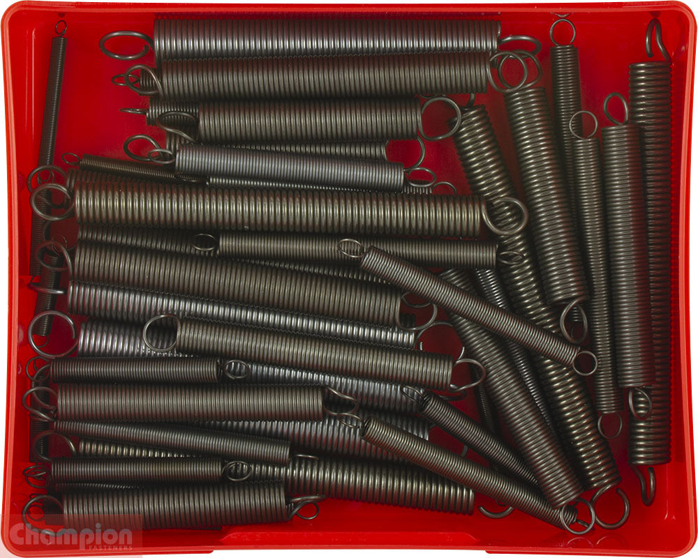 Champion CA101 Extension Spring Assortment Kit, 48 Pieces1