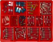 Champion CA105 Auto Fuse Assortment Kit - 100 Pieces1