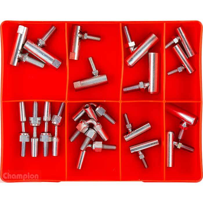 Champion CA1320 Linkage Ball Joint Imperial Assortment Kit - 20 Pieces - AIMS Industrial Supplies