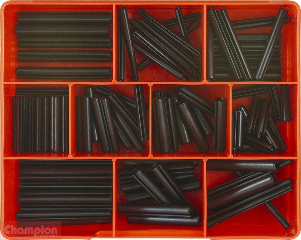 Champion CA1435 Large Imperial Roll Pin Assortment Kit, 89 Pieces - AIMS Industrial Supplies