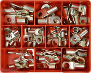 Champion CA166 Cable Lugs Assortment Kit - 66 Pieces - AIMS Industrial Supplies